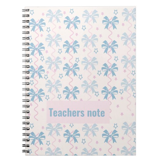 Carnet Notes des enseignants (Devant)