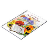 Carnet Notes d'étude sur la Bible de Pansy et de Papillon (Côté gauche)