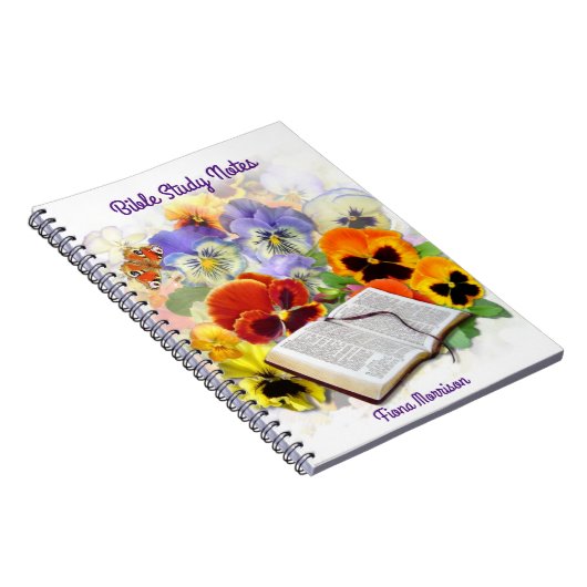 Carnet Notes d'étude sur la Bible de Pansy et de Papillon (Côté Droit)