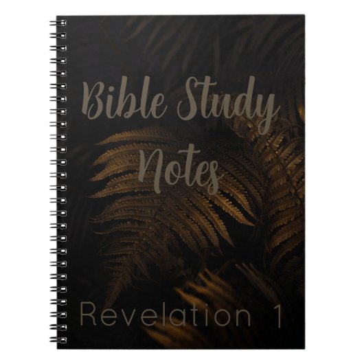 Carnet Notes d'étude sur la Résurrection, Étude biblique (Devant)