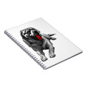 Carnet Notes d'Halloween Yawn (Côté Droit)