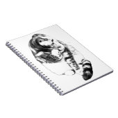 Carnet Notes douces à côté d'un chat (Côté Droit)