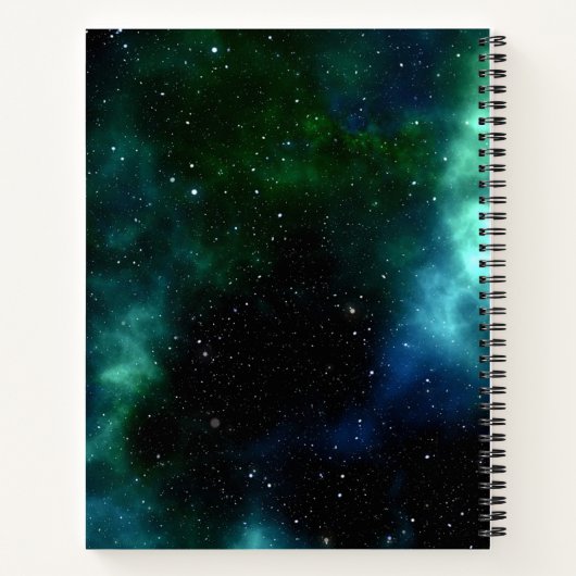 Carnet Notes du ciel nocturne d'Aurora (Dos)