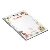 Carnet Notes d'un rêve de pizza (Côté Droit)