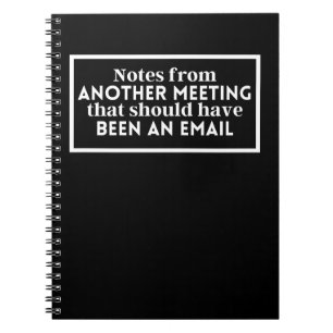 Carnet Notes d'une autre réunion qui doit être envoyée pa