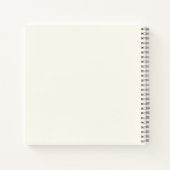 Carnet Notes fleurs sauvages Terracotta Bloom Garden (Dos)