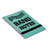 Carnet Notes fraîches de fanfare (Côté Droit)