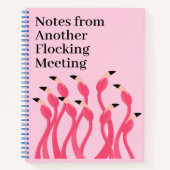 Carnet Notes from Another Flocking Meeting Funny Office (Devant)