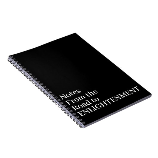 Carnet Notes from the Road to Enlightenment Buddhist (Côté Droit)
