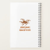 Carnet Notes géospatiales/d'arpenteur (Verso)