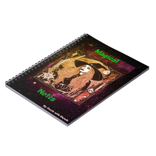 Carnet Notes magiques (Côté gauche)