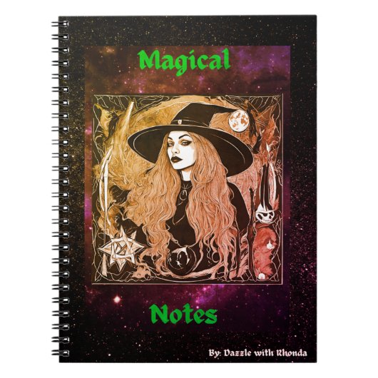 Carnet Notes magiques (Devant)