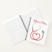 Carnet Notes Médicaux  (Intérieur)
