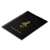 Carnet notes musicales (Côté gauche)