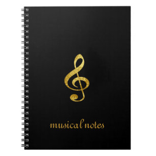 Carnet notes musicales