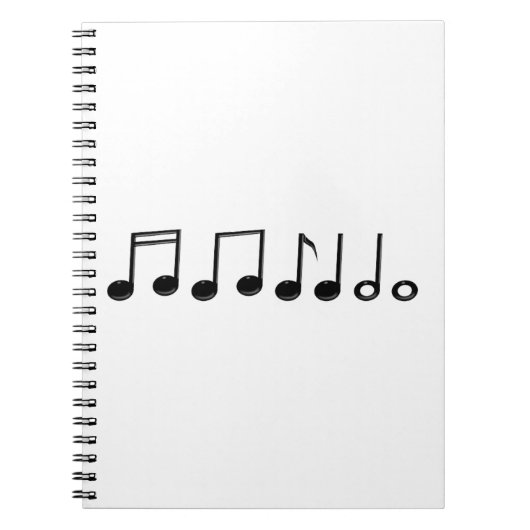 Carnet Notes musicales (Devant)