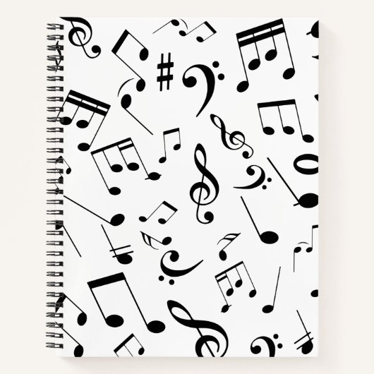 Carnet Notes musicales 3 (Devant)