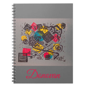 Carnet Notes musicales Abstraites