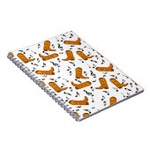 Carnet Notes musicales des Boots de Cowboy (Côté Droit)