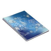 Carnet Notes musicales en verre d'Imaginaire (Côté Droit)