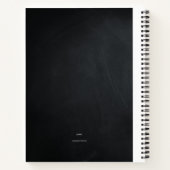 CARNET NOTES PHYSIQUES (OMBRE NOIR) (Dos)