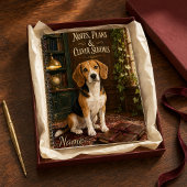 Carnet Notes Plans et Schémas Astucieux Beagle