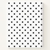 Carnet Notes - Pois - Couverture matérielle (Dos)