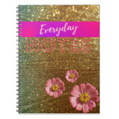 Carnet notes quotidiennes (Devant)