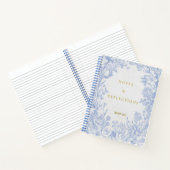 Carnet 'Notes & Réflexions' Botanique Personnalisée (Intérieur)