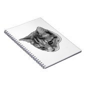 Carnet Notes sous les yeux attentifs (Côté Droit)