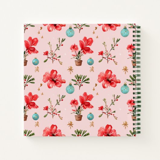 Carnet Notes sur les Motifs de fleurs (Dos)