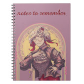 Carnet Notes to remember, anime, Citrine (Devant)
