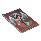 Carnet Notes to remember, anime, moth women (Côté Droit)