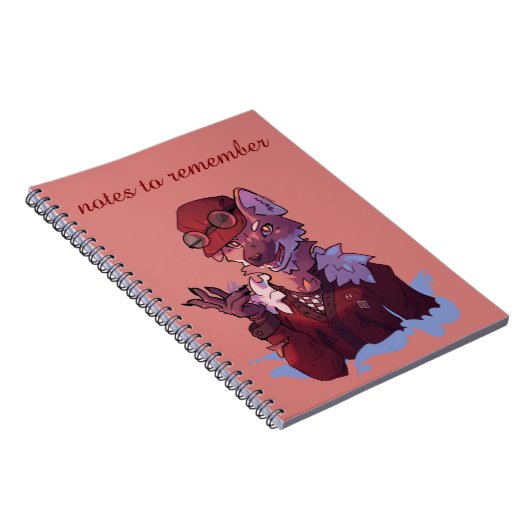 Carnet Notes to remember, vos, Fox (Côté Droit)