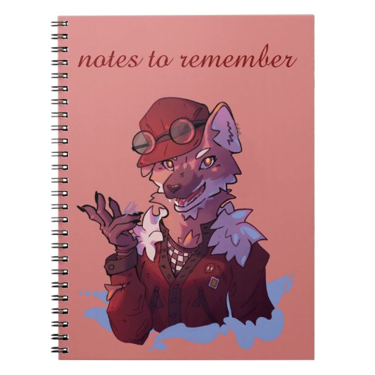 Carnet Notes to remember, vos, Fox (Devant)