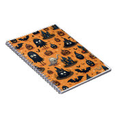 Carnet notesbook pour halloween (Côté Droit)