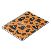 Carnet notesbook pour halloween (Côté gauche)