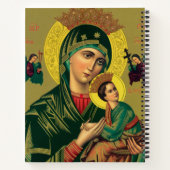 Carnet notre dame d'aide perpétuelle 3 sonnerie classeur (Dos)