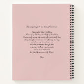 Carnet Notre-Dame de Guadalupe 1531 avec prière (Dos)