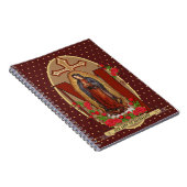 Carnet Notre Dame de Guadalupe Père Noël Maria Vierge esp (Côté Droit)