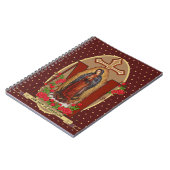 Carnet Notre Dame de Guadalupe Père Noël Maria Vierge esp (Côté gauche)