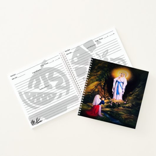 Carnet Notre-Dame de Lourdes avec prière (Intérieur)