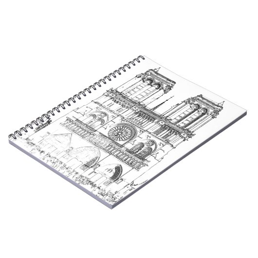 Carnet Notre-Dame de Paris (Côté gauche)