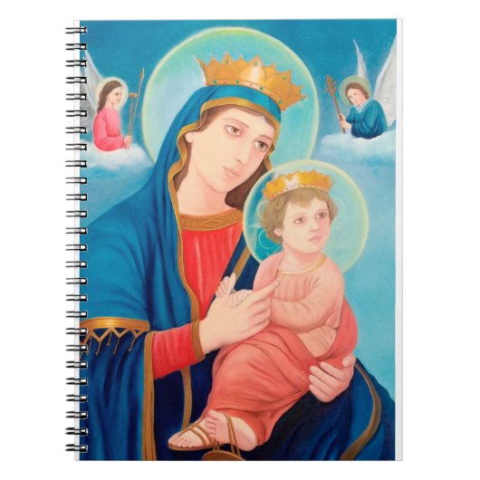 Carnet Notre-Dame de Perpétuel aide catholique (Devant)