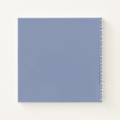 Carnet Notre histoire Rustique Floral Scrapbook (Dos)