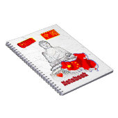Carnet NOTRE MAISON - Collection design CHINE (Côté Droit)