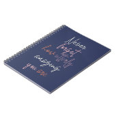 Carnet N'Oubliez Jamais À Quel Point Vous Êtes Complèteme (Côté gauche)