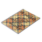 Carnet N'oubliez jamais la différence que vous avez fait (Côté gauche)