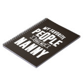 Carnet Nounou préférée (Côté gauche)