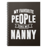 Carnet Nounou préférée (Devant)
